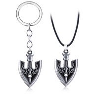 Anime JOJO JOJO's Bizarre Adventure Standal Awakening Arrow Keychain Pendant Necklace