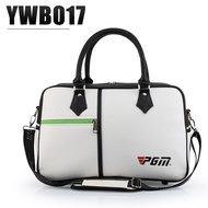 PGM Golf Clothing Bag Mens and Womens PU Shoes Bag Cross Body Shoulder Bag Large Capacity Ultra Light and Portable YWB017