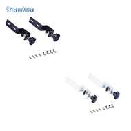 [Shamjina] 2 Pieces Pegboard Desk Mount for 1- 4.5cm Desktop Standing Holder Panel Support for Home