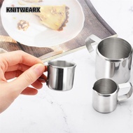 KNITWEARX Milk Jug Kitchen Spout Pitcher Durable Coffee Latte