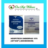 HOSPITECH UNDERPAD (10'S) 60X90CM / 75X75CM