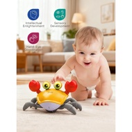control future Crawling Crab Baby Toy - Infant Tummy Time Toys 3 4 5 6 7 8 9 10 11 12 Babies Boy 3-6