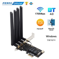 FENVI BCM94360CD Hackintosh PCIE Wireless Adapter 1750Mbps For Bluetooth 4.0 Dual Band 2.4G/5GHz For