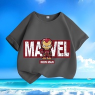Joyncleon Marvel Iron Man phim hoạt hình mùa hè Áo phông ngắn tay cho bé trai