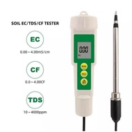 EC-3185 EC/TDS Soil 3-in-1 Tester Digital Soil Temperature Conduction Tester with Probe