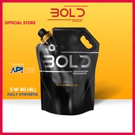 BOLD 𝕏 SIRIM 10w40 4L Fully Synthetic SP Engine Oil Car 10w-40 Minyak Hitam Enjin Kereta Proton Oil
