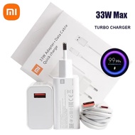 Original Xiaomi 33W EU Charger Turbo Charge Adapter Type-C Cable For Xiaomi 15 14T Pro 13 Lite Redmi