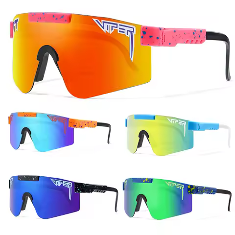 Pit Viper Adults UV400 Sun Glasses Sunglasses Men Women Adults Outdoor Eyewear Sport Goggles Mtb Sha