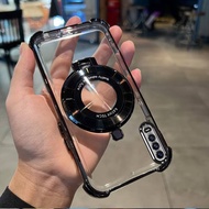 Clear Case With Colored Edges Express Delivery For VIVO Y17 Y11 Y12 Y15 Y21D Y31 Y04 Y04S Y29S Y19S 