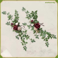 [ArutoxaMY] Aisle Chair Back Floral Decors Chair Decoration Aisle PEW Flower Arrangement for Recepti