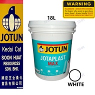 JOTUN 18 Liter Jotaplast Max 0000 White Colour Interior Emulsion Paint / Cat Dinding Ekonomi Warna Putih / 灰水漆