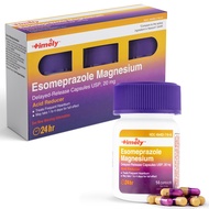 Timely Esomeprazole Acid Reducer 42 Capsules - Compared to Nexium 24HR - Delayed Release Esomeprazol