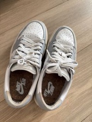 Nike Air Jordan 1 厚底 灰白