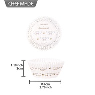 [CHEFMADE] Cinnamoroll Paper Cupcake Liner Paper Cupcake Liner Muffin Candy Nut Snack Greaseproof De