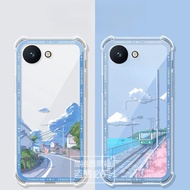 for Bluefox Aura A1 phone case, NX1 soft case, NX1 four-corner drop-proof case, BLUEFOX AURA A1 tran