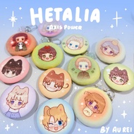 Hetalia axis power Phonecharm pin cute merch by au rei