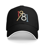 Funny 1981 Vintage 40Th Birthday Gift Customized Fashion Cotton Baseball Cap