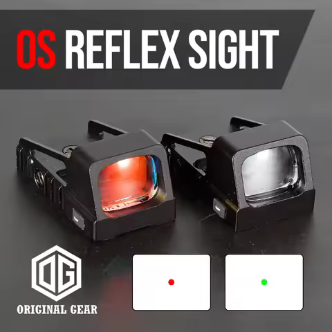 1x23mm 3.25 MOA NV OS Red Dot Sight Tactical Reflex Sight RM RFootprint/MOS Fooprint Parallex Free a
