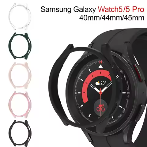 Case for Samsung Galaxy Watch 5 Pro 45mm Galaxy Watch 5 40mm 44mm PC Case All-Around Protective Shel