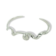 TWISTED手鐲 - 白金 | 純銀鍍18K金