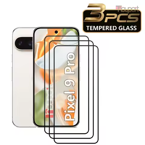 3PCS Tempered Glass For Google Pixel 9 Pro XL Screen Protector Film Pixel9 Pro Glass Protective