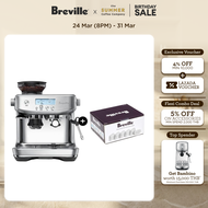 [SET] Breville The Barista Pro Coffee Machine เครื่องชงกาแฟ BES878 + Charcoal Water Filters (6 pack)