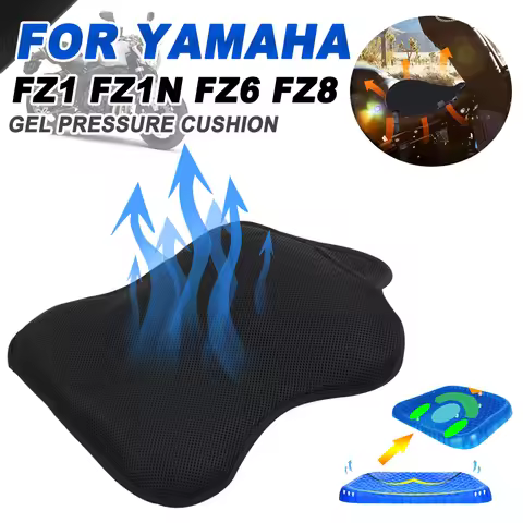FZ1 Fz1n Gel Seats For Yamaha FZ8 FZ6 FZ6R Fzh150 Fzn150 Fzs600 Motorcycle Accessories Gel Pressure 