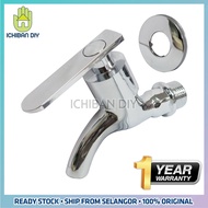 Bib Tap Z0003Z Faucet Wall Mount Water Pipe Zinc Alloy Bathroom Toilet Kepala Paip Besi Bilik Air Ta