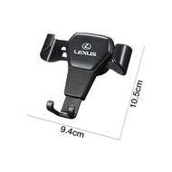 Gravity Car Mobilephone Vent Holder For Lexus ES RX LS IS CT NX LX IS250 IS200 GS300 LS430 RX450h Ca