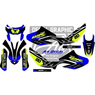 Decal wr 155 premium sticker wr 155 atriping full body wr 155 sticker wr can request design number w
