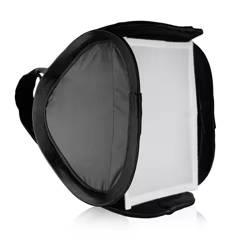 23cmx23cm Universal Portable Flash Softbox Diffuser for 580EX 430EX 600EX Canon Nikon Pentax Camera 
