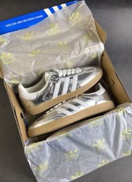 adidas originals Samba OG 板鞋 銀色