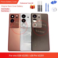 New For vivo V29 V2250 / v29 Pro V2251 Back Door Cover Rear Back Housing Cover