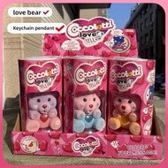 Hot 2 3 Teddy Bears Records Pacifier Coccolotti Love Bear Keychain Pendant Bd Box Audio Recording