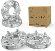 Customadeonly 4 Pieces 1" 25mm Lug Centric Wheel Adapters 6x5 6x127 to 6x5.5 6x139.7 Bolt Pattern 78