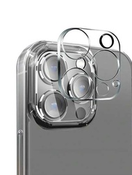 3d透明玻璃抗刮相機鏡頭保護套,適用於蘋果iphone 11/12/13/14 Pro / 14 Pro Max / 15 Pro / 15 Pro Max
