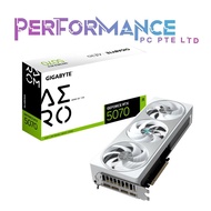 GIGABYTE RTX 5070 RTX5070 AERO OC 12GB GDDR7 GRAPHICS CARD (3 YEARS WARRANTY BY CDL TRADING PTE LTD)