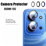 Redmi 15C Metal Ring Camera Glass Lens Protector