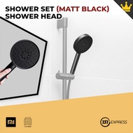 Diiib Shower Set Matt Black | Shower Head | Hose | Lift Bar | Shower Valve [ 304 Stainless Steel, Easy Install ]