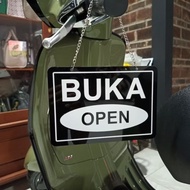 Acrylic sign acrylic/ OPEN-CLOSE/ OPEN-CLOSE/ OPEN-CLOSE/