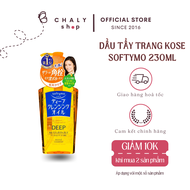 Dầu tẩy trang Kose Softymo 230ml nội địa Nhật