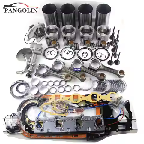 4JB1 Engine Overhaul Rebuild Kit for Isuzu 4JB1 E70B Piston Pins Main Bearings Engines Components Re