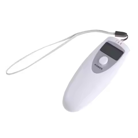 Alcohol Breathalyzer Digital Alcohol Testing with LCD Breath Alcohol Tester for Drunk Driving Car El
