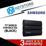SAMSUNG T7 SHIELD PORTABLE SSD (1TB,2TB) - BLACK
