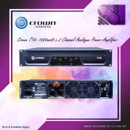 CROWN T10 - 1000watt x 2 Channel Analogue Power Amplifier