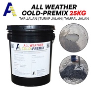 [Kuala Lumpur & Klang Valley Only] All Weather Cold Premix 25KG/Pail Turap Jalan | Tampal Jalan | Ta