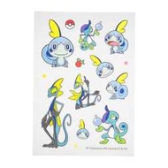 Pokemon寶可夢 貼紙（布面可用）淚眼蜥&amp;變澀蜥&amp;千面避役 1張