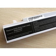 White Laptop battery For SamSung AA-PB9NC6B AA-PB9NS6B AA-PB9NC6W AA-PL9NC6W R428 R429 R468 NP300 NP
