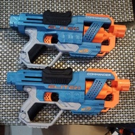 Bundle of 2 Preloved Nerf Elite 2.0 Commander Nerf Collection