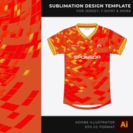 Catalogue 2024 - 015 | Sublimation Jersey, T-Shirt &amp; More Design Template | Adobe Illustrator